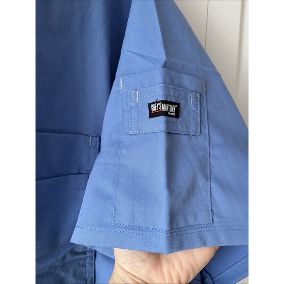 Greys Anatomy Scrub Top Men’s Size Large NWT - Picture 5 of 7